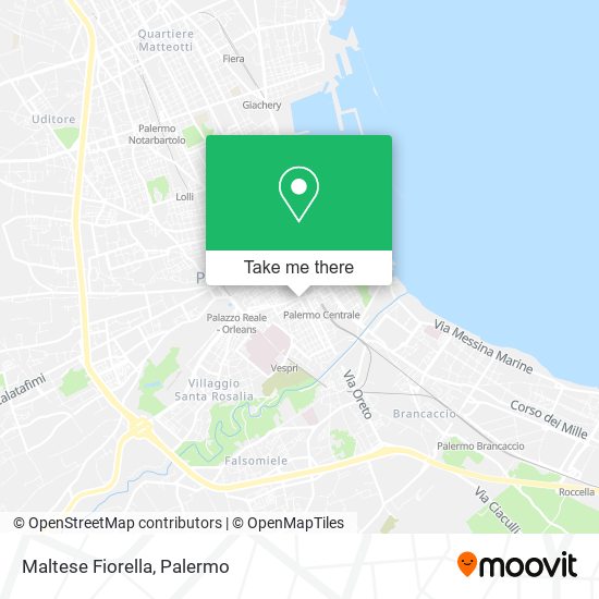 Maltese Fiorella map