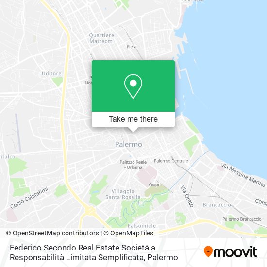 Federico Secondo Real Estate Società a Responsabilità Limitata Semplificata map