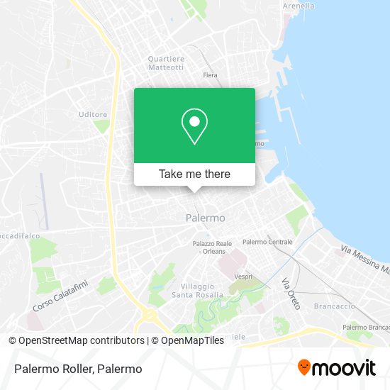 Palermo Roller map