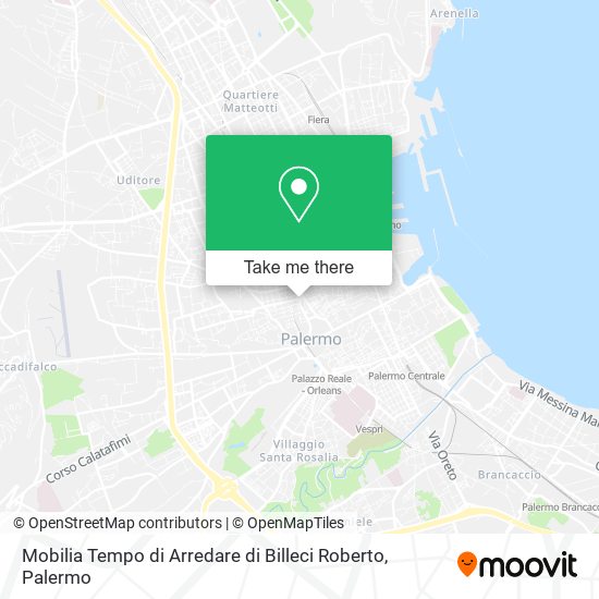 Mobilia Tempo di Arredare di Billeci Roberto map