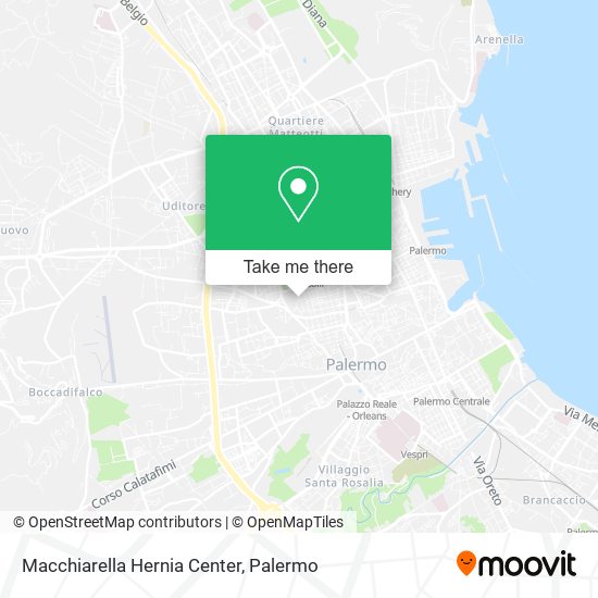 Macchiarella Hernia Center map