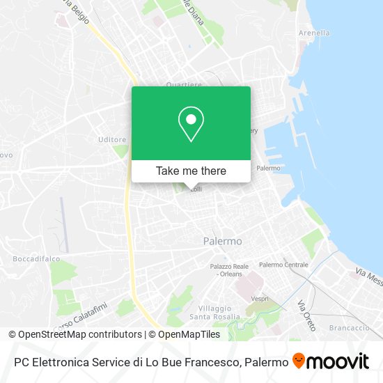PC Elettronica Service di Lo Bue Francesco map