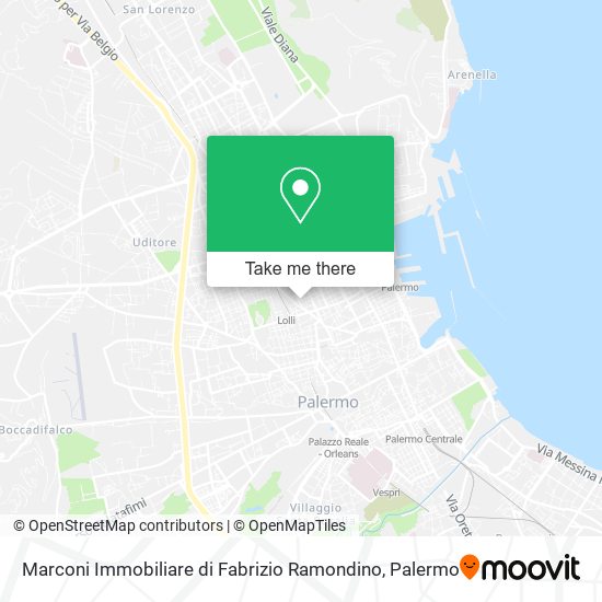 Marconi Immobiliare di Fabrizio Ramondino map