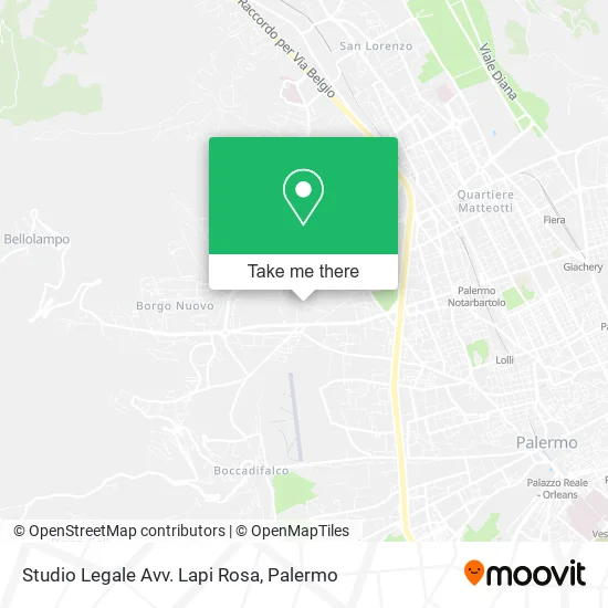 Legal Studio of Lawyer Rosa Lapi map