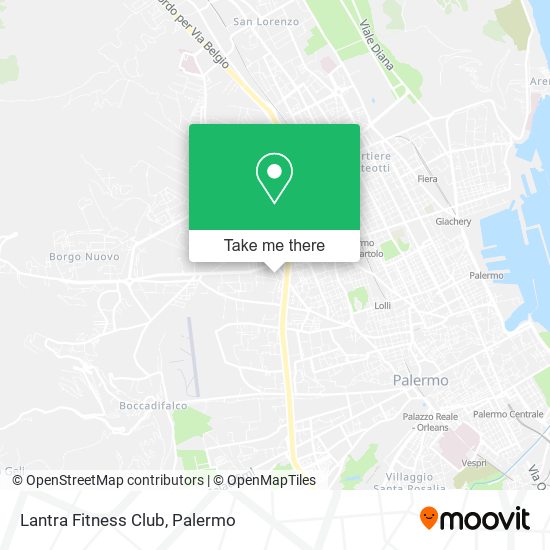 Lantra Fitness Club map