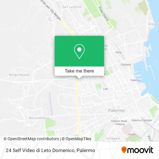 24 Self Video by Leto Domenico map