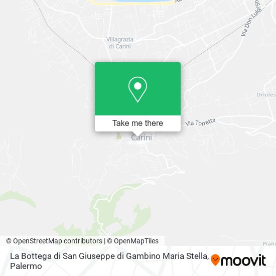 La Bottega di San Giuseppe di Gambino Maria Stella map