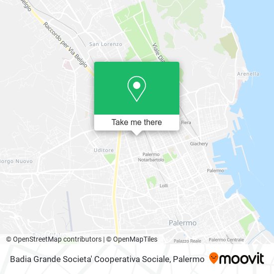 Badia Grande Societa' Cooperativa Sociale map