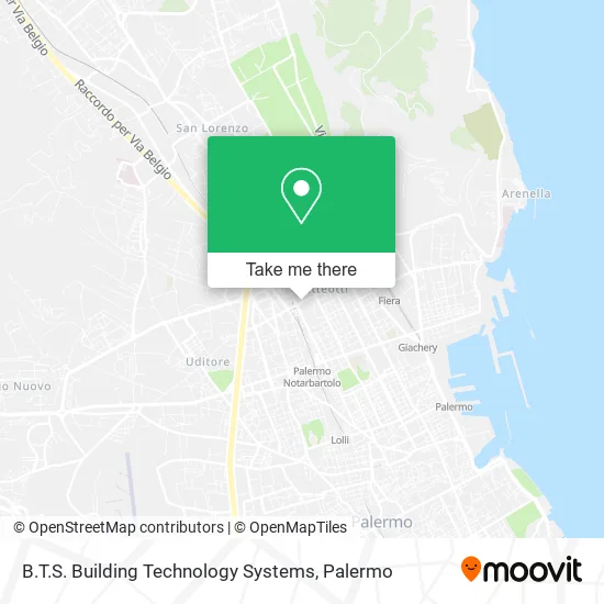 B.T.S. Building Technology Systems map