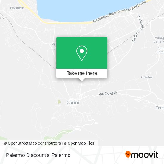 Palermo Discount's map