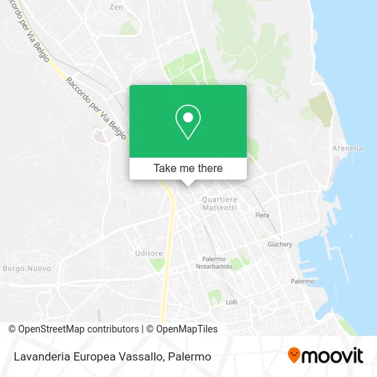 European Laundry Vassallo map