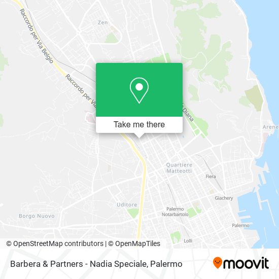 Barbera & Partners - Nadia Speciale map