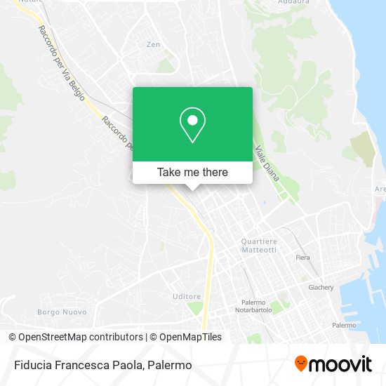 Fiducia Francesca Paola map