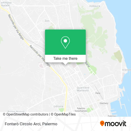 Fontarò Arci Circle map