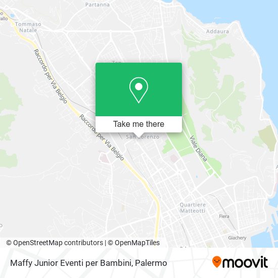 Maffy Junior Eventi per Bambini map