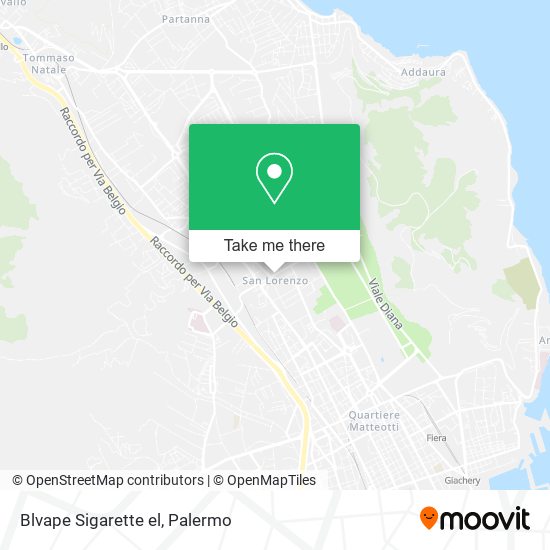 Blvape Sigarette el map