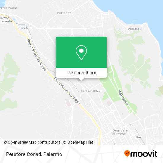 Petstore Conad map