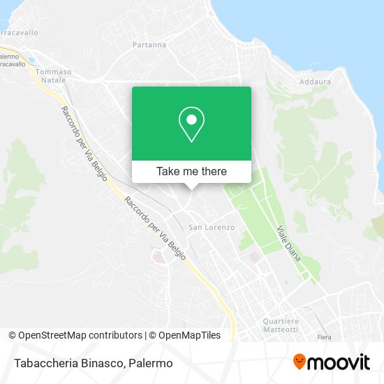 Tabaccheria Binasco map