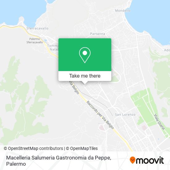 Macelleria Salumeria Gastronomia da Peppe map