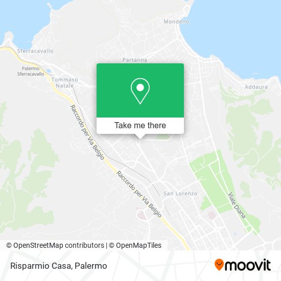 Risparmio Casa map