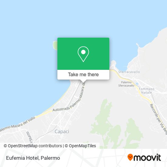 Eufemia Hotel map