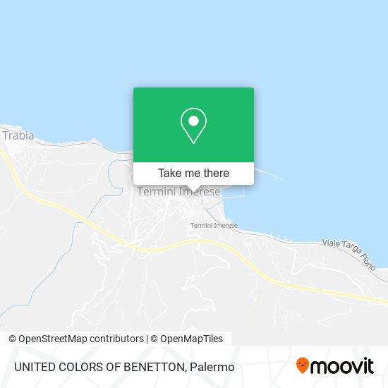 UNITED COLORS OF BENETTON map