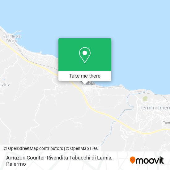 Amazon Counter-Rivendita Tabacchi di Lamia map