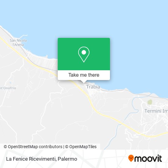 La Fenice Ricevimenti map