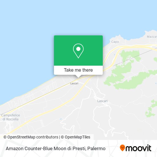 Amazon Counter-Blue Moon di Presti map