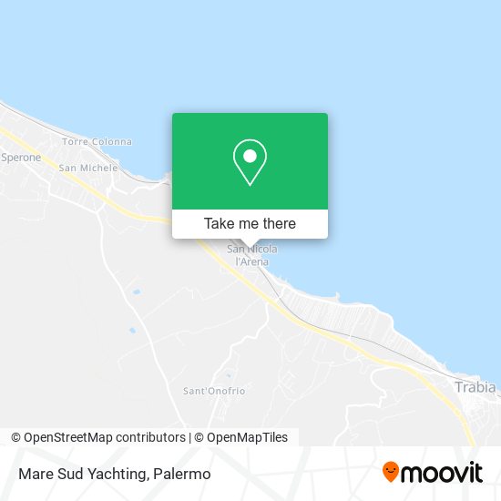 Mare Sud Yachting map