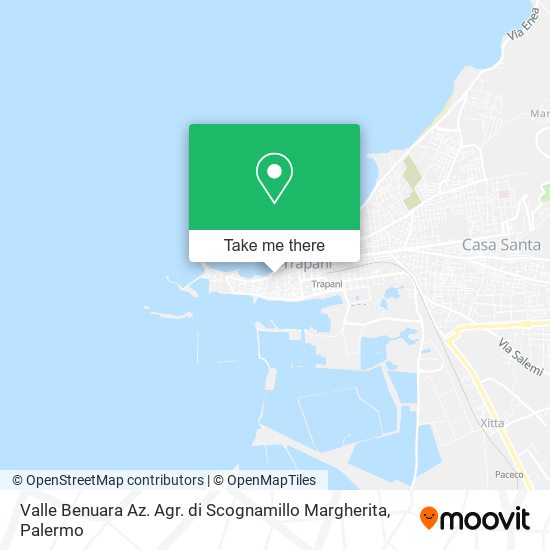 Valle Benuara Az. Agr. di Scognamillo Margherita map