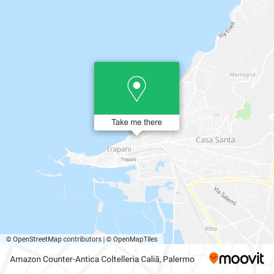 Amazon Counter-Antica Coltelleria Caliã map