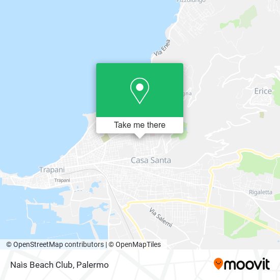 Naìs Beach Club map