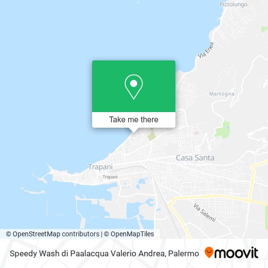 Speedy Wash di Paalacqua Valerio Andrea map
