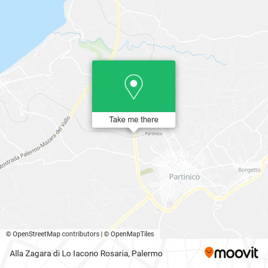 Alla Zagara di Lo Iacono Rosaria map