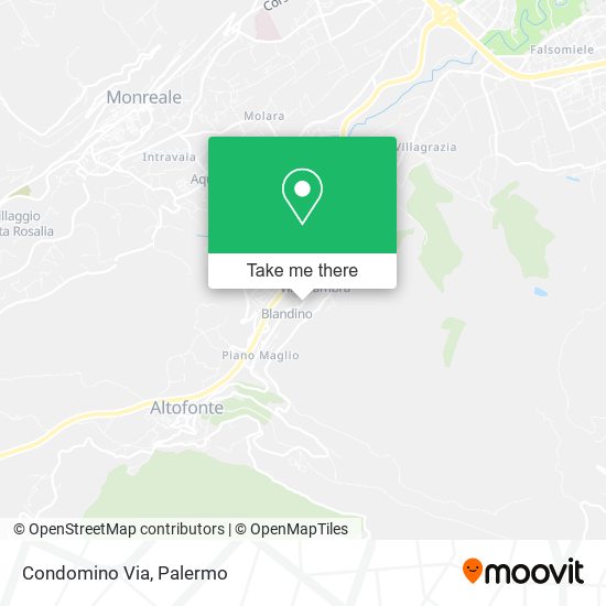 Condomino Via map