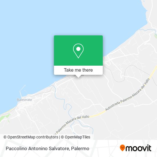 Paccolino Antonino Salvatore map
