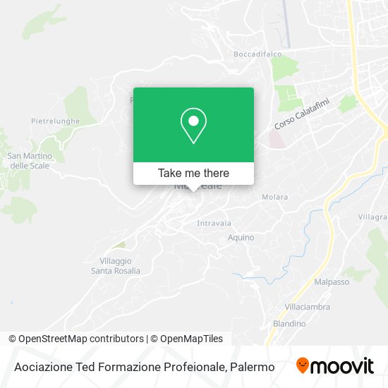 Aociazione Ted Formazione Profeionale map