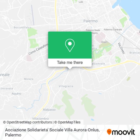 Aociazione Solidarieta' Sociale Villa Aurora-Onlus map