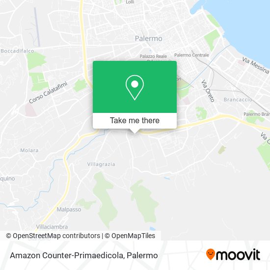Amazon Counter-Primaedicola map
