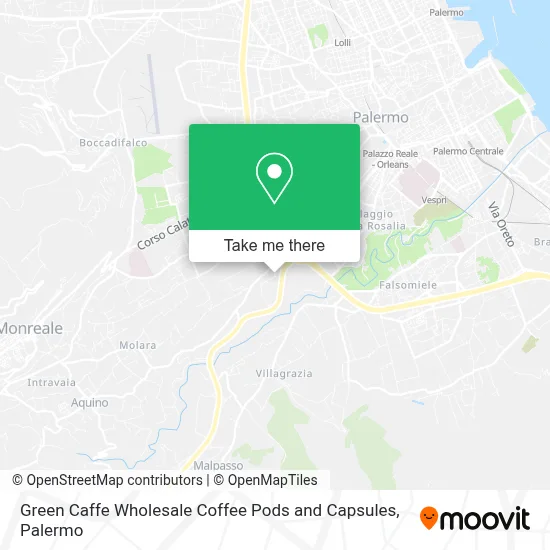 Green Caffe Wholesale Coffee Pods and Capsules map