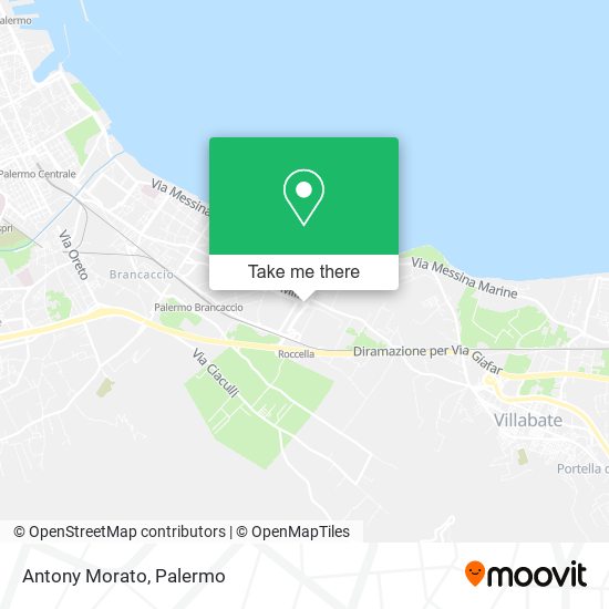 Antony Morato map