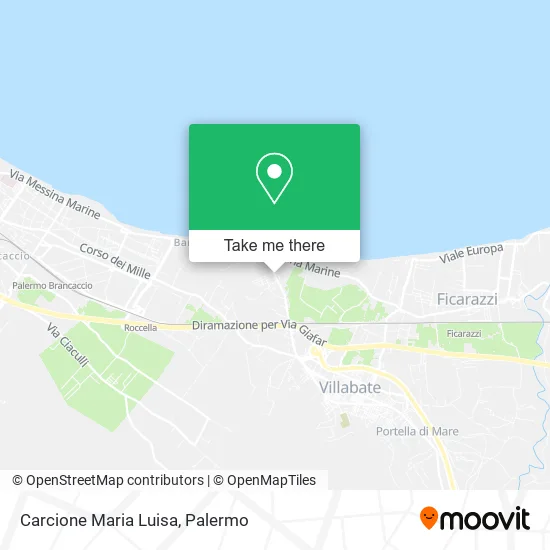 Carcione Maria Luisa map