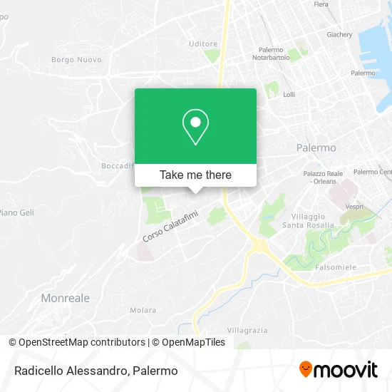 Alessandro Radicello map