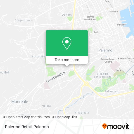 Palermo Retail map