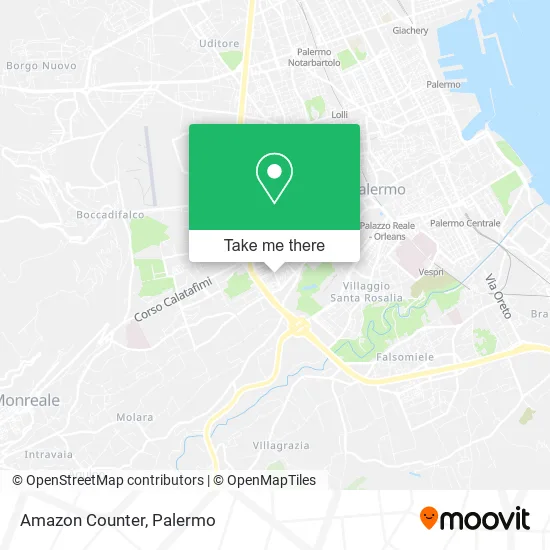 Amazon Counter map