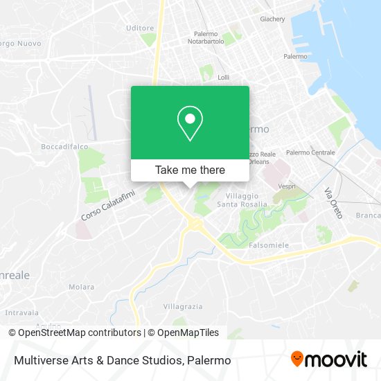 Multiverse Arts & Dance Studios map