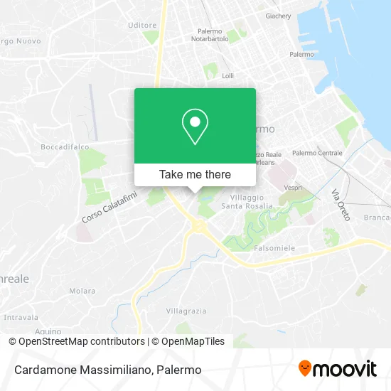 Cardamone Massimiliano map