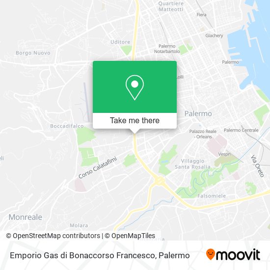 Emporio Gas di Bonaccorso Francesco map