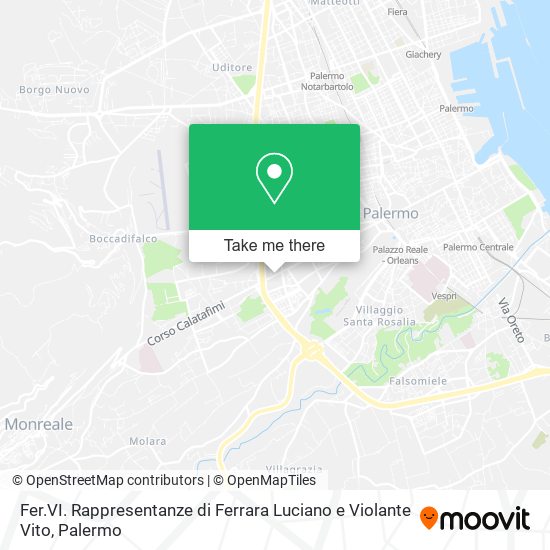 Fer.VI. Rappresentanze di Ferrara Luciano e Violante Vito map
